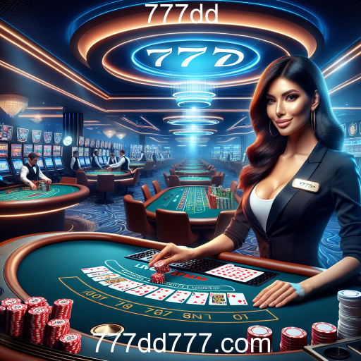A Revolução dos Jogos de Cassino ao Vivo no 777dd